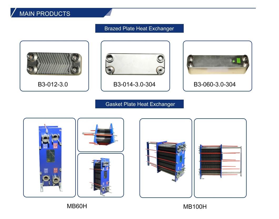 ISO 9001 ISO 14001 CE CCS Liquid 316L/304 Brazed Plate Heat Exchanger